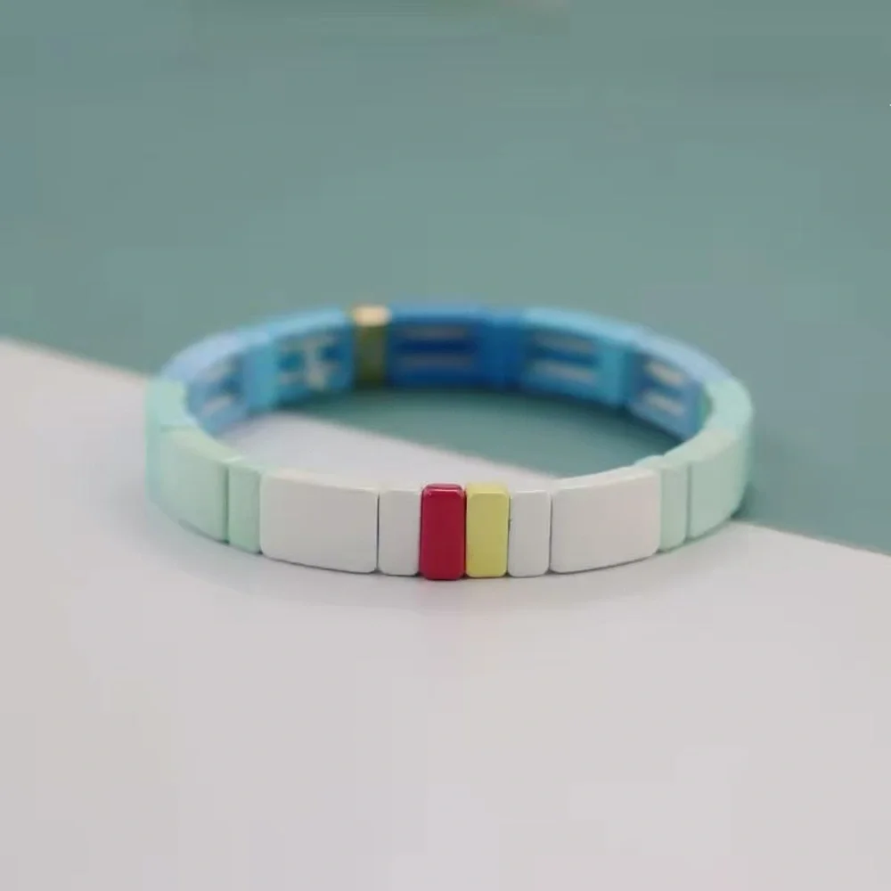 Roxanne Assoulin - Rainbow Brite Bit X Bit Colorful Stretch Bracelet